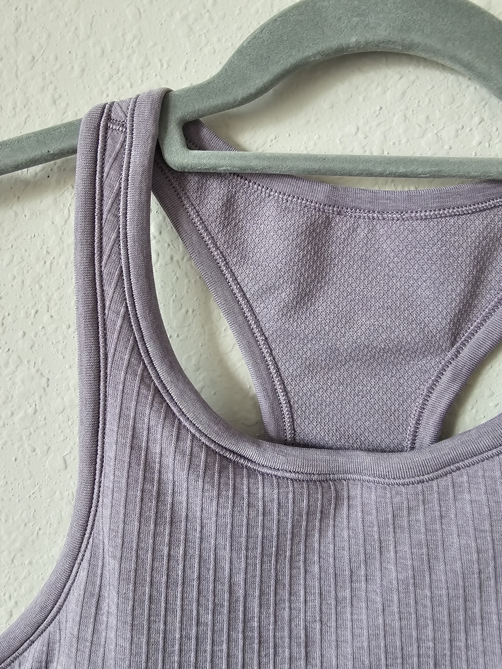 lululemon athletica Lavender Ribbed Racerback Tank - Picture 3 of 6